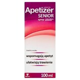 Apetizer Senior, Himbeer- und Johannisbeersirup, 100ml