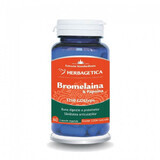 Bromelain und Papain, 60 Kapseln, Herbagetica