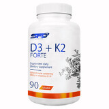 SFD D3 + K2 Forte, vitamin D 2000 IU + vitamin K 200 µg, 90 tablets