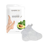 SunewMed+ Nourishing Foot Mask, Avocado, Socks, 40g