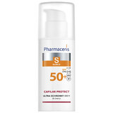 Pharmaceris S Capilar & Sun Protect, Protective cream, vascular skin and rosacea SPF 50+, 50 ml