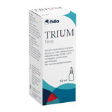 Trium Free, moisturizing eye drops, solution, 10 ml