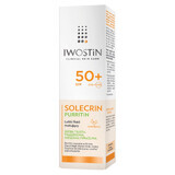 Iwostin Solecrin Purritin Set, Light Mattifying Fluid, SPF 50+, 2 x 40ml + Free Beach Ball