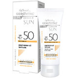 Gerovital H3 Derma+ Sun SPF50 Goldener Farbton Gesichtscreme, 50ml, Farmec