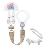 MAM Clip It! Mannequin Tag, Girl, From Birth, 1 pc