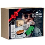 Roomcays set NO. 11, shampooing barbe, 120 ml + baume barbe, 30 ml + cartouche barbe, 1 pièce + chaussettes, 1 pièce