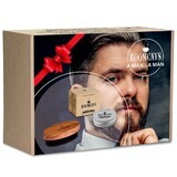 Roomcays set NO. 7, cire à moustache, 30 ml + cartouche à barbe, 1 pièce