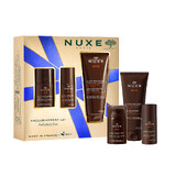 Set Nuxe Men, gel idratante multifunzionale per il viso, 50 ml + deodorante roll-on, 50 ml + gel doccia, 200 ml