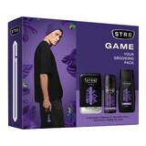 STR8 Spielset, Aftershave, 100 ml + Deo-Spray, 150 ml + Duschgel, 250 ml