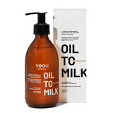 Veoli Botanica Oil to Milk, moisturizing-transforming cleansing oil with 2% ginger extract and vitamin E, 290 ml