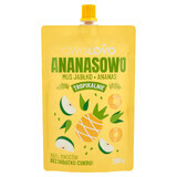 Owolovo Tropically Ananas Apfel- und Ananas-Mousse in der Tube, 200 g