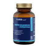 Pureo Health Ashwagandha + Piperin, 90 Veggie-Kapseln