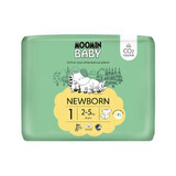 Mumin Baby, Windeln, Größe 1, 2-5 kg, 25 Stück