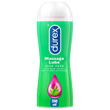 Durex, feuchtigkeitsspendendes Intim- und Massagegel 2in1, Aloe vera, 200 ml