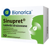 Sinupret, 50 irritated tablets