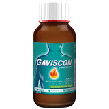 Gaviscon mit Minzgeschmack (500 mg + 267 mg + 160 mg)/ 10 ml, Suspension zum Einnehmen, 150 ml