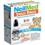 Sinus Rinse pediatric kit, bottle, 120 ml and 60 sachets