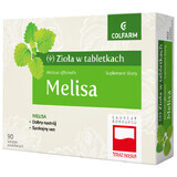 Herbs in tablets Melissa, 90 tablets