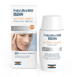 Isdin Active Unify Fusion Sonnenschutzfluid für das Gesicht mit SPF 50+, 50 ml