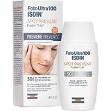Isdin Spot Prevent Fusion Sonnenschutzfluid für das Gesicht mit SPF 50+ , 50 ml