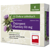 Herbs in tablets Milk Thistle, 30 film-coated tablets