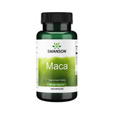 Swanson Maca, Maca-Wurzelpulver, 100 Kapseln