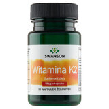 Swanson K-2, Vitamin K 100 µg, 30 Gel-Kapseln