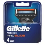 Gillette Fusion Proglide Manual, Austauschpatronen, 4 Stück