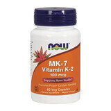 Now Foods MK-7 Vitamin K-2, vitamin K 100 µg, 60 capsules