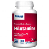 Jarrow Formulas L-Glutamine, glutamine 1000 mg, 100 tablets