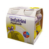 Infatrini Peptisorb, Nährstoffpräparat für Säuglinge von Geburt an und Kinder, 4 x 200 ml