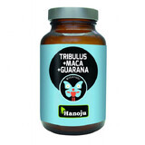 Hanoju Tribulus + Maca + Guarana, 90 Kapseln