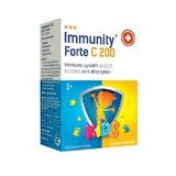 Immunity Forte C200 KIDS, 12 Beutel mit Flüssigkeit zum Einnehmen, MBA Pharma