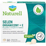 Naturell Bio Selen + E, 60 Kautabletten