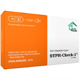 LabHome Syph-Check-1, test sanguin pour la détection des anticorps de T. pallidum, diagnostic de la syphilis, 1 pièce