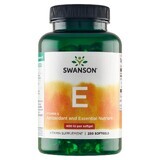 Swanson E, vitamine E naturelle 400 UI, 250 gélules