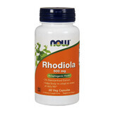 Now Foods, Rhodiola, Rhodiola rosea, 500 mg, 60 Kapseln