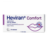 Heviran Comfort 200 mg, 25 comprimés