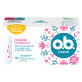 O.B. Original, Hygienetampons, Normal, 32 Stück