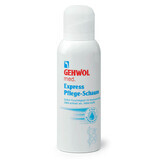 Gehwol med Express Pflege-Schaum, Pflegeschaum für trockene Füße, 125 ml