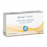 BioAir 38FW, contact lenses, quarterly, -2.00, 3 pcs