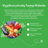 BoboVita Porcja Zbóż Porridge 7 Cerealien, Heidelbeere, Brombeere, Apfel, milchfrei, ohne Zuckerzusatz, nach 8 Monaten, 170 g