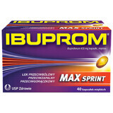 Ibuprom Max Sprint 400 mg, 40 Weichkapseln