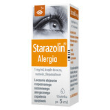 Starazolin Allergy, 1 mg/ml, eye drops, 5 ml