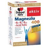 Magnesium 400 mg+ Vit B1+B6+B12+ Folsäure Doppelherz 30+ 10 cpr