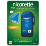 Nicorette Fruit 4 mg, 20 tablets