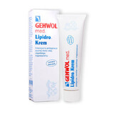 Gehwol Med Lipidro, feuchtigkeitsspendende Fußcreme, 125 ml