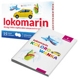 Lokomarin, 15 film-coated tablets + free coloring book