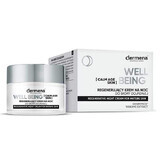 Dermena Professional Well-Being Calm Age Skin, regenerierende Nachtcreme, reife Haut, 50 ml