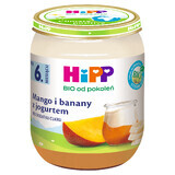 HiPP Fruchtduett Bio, Mango und Banane mit Joghurt, nach 6 Monaten, 160 g